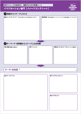 イマジネーション部門　イメージコンテシート　イメージ